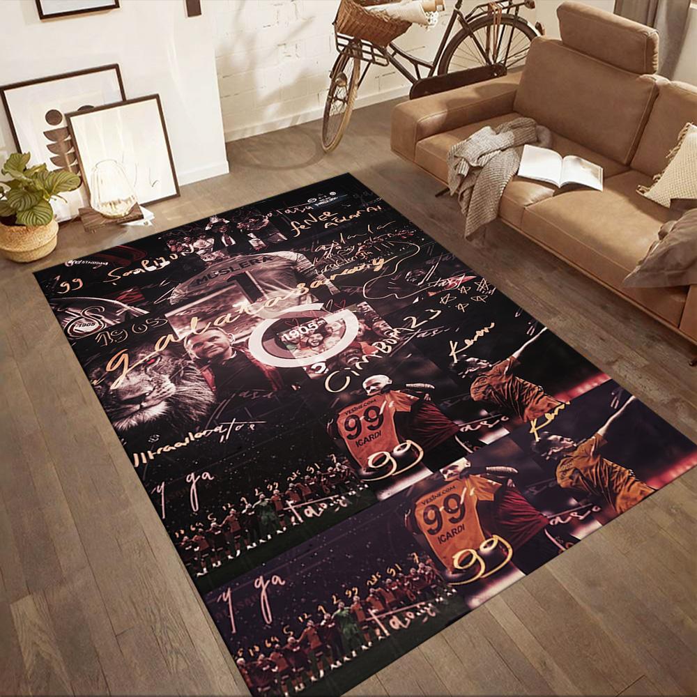 Galatasaray 356 Floor Mat Design for Living Rooms Entryway Decorate room Dining Room Antislip Carpet Decorate Offices Best for Christmas