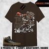 Рубашка к кроссовкам AJ 9 Olive Сочетающаяся футболка The Goat MJ Tees Футболка