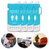 4Pcs 750ml Disposable Urine Bag Outdoor Emergency Urinate Bags with Handle Portable Urinal Bag Self Sealing for Pregnant Patient