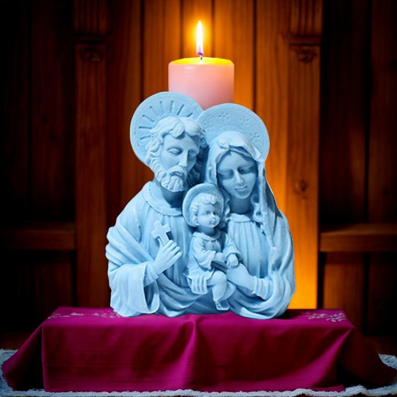 Формы для изготовления свечей, портретная шоколадная форма, инструмент для художественного ремесла, форма для литья смолы для воскового мыла, ароматизированная свеча, домашний декор