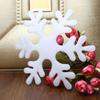 6Pcs Large Foam Snowflake Fake Christmas Snowflakes Ornaments Reusable Xmas Tree Pendants  Window
