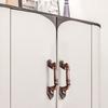Decorative Furniture Aluminum Alloy Wood Barn Flush Handles Drawer Pulls Wardrobe Door Handle