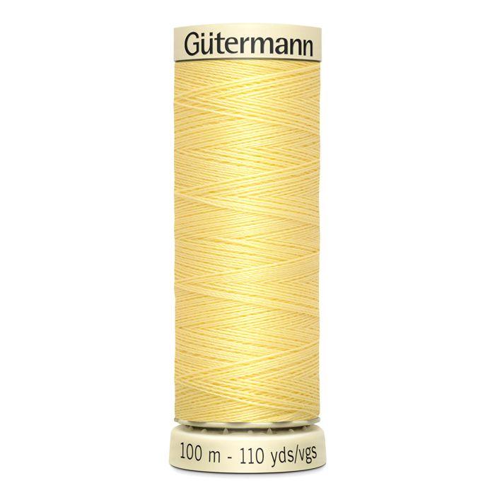 Fil à coudre 100% polyester Gütermann 1 Bobine - Att 578 - sorbet au citron