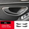 Углеродное волокно, внутренняя дверная ручка, дверная чаша, накладка, рамка для Mercedes Benz CE Class W205 W213 GLC X253