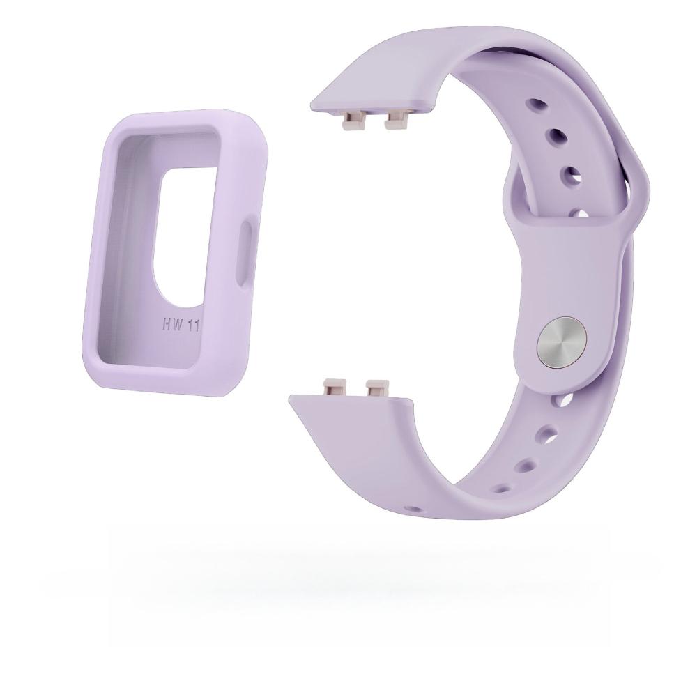 Силиконовый ремешок+Чехол для Huawei band 11
