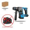 WOYOFADA Бесщеточный электрический перфоратор Многофункциональный роторный беспроводной перезаряжаемый электроинструмент для аккумулятора Makita 18 В(Нет батареи)