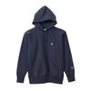 Parka Long Sleeve Brushed Lining COTTON USA One Point Logo Embroidery Reverse Hooded Sweatshirt Dark Navy L [Champion] 11.5oz Weave(R) REVERSWEAVE(R)