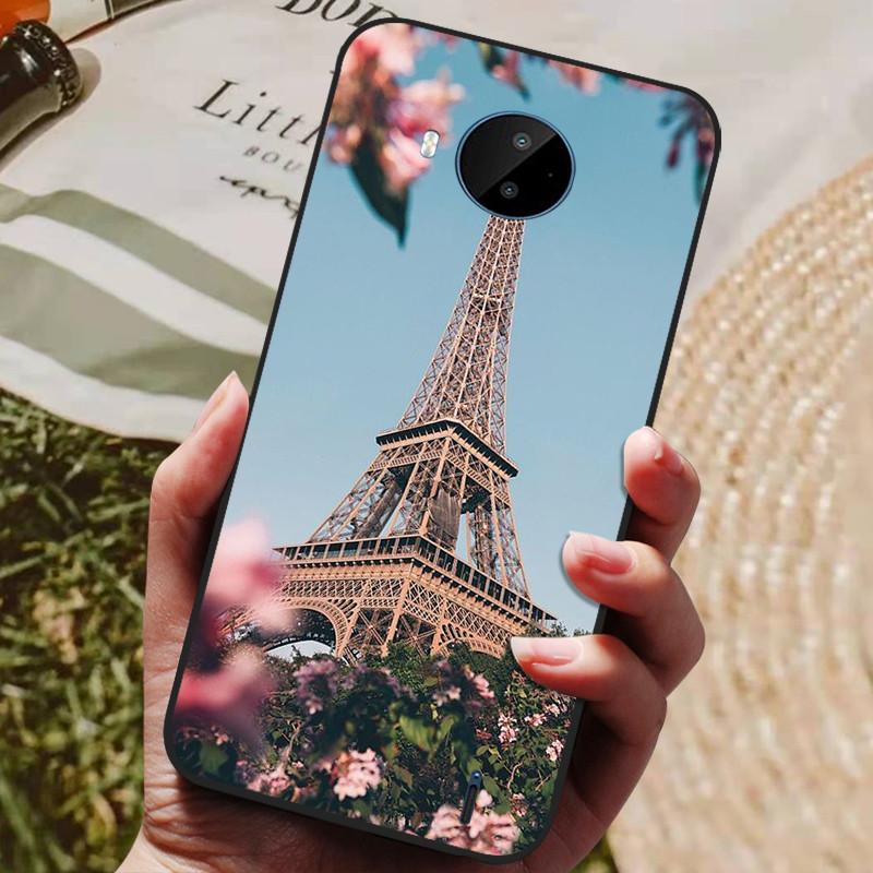 Для Nokia C20 Чехол Мягкий ТПУ Силиконовый Мультяшная Задняя Крышка для Nokia C20 Plus Чехлы для Телефона ТПУ Черный Бампер для NokiaC20 C 20 Plus