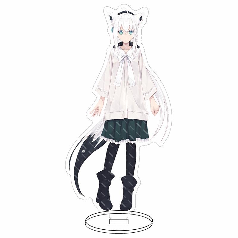 Hololive аниме персонаж новая модель двусторонняя акриловая подставка высокого разрешения модель милый декор стола подарок на день рождения, Рождество, хит продаж