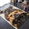 2025 New Three Puppies Carpet Rug for Living Room Bedroom Home Sofa Decoration,Kids play Non-slip Floor Mat140