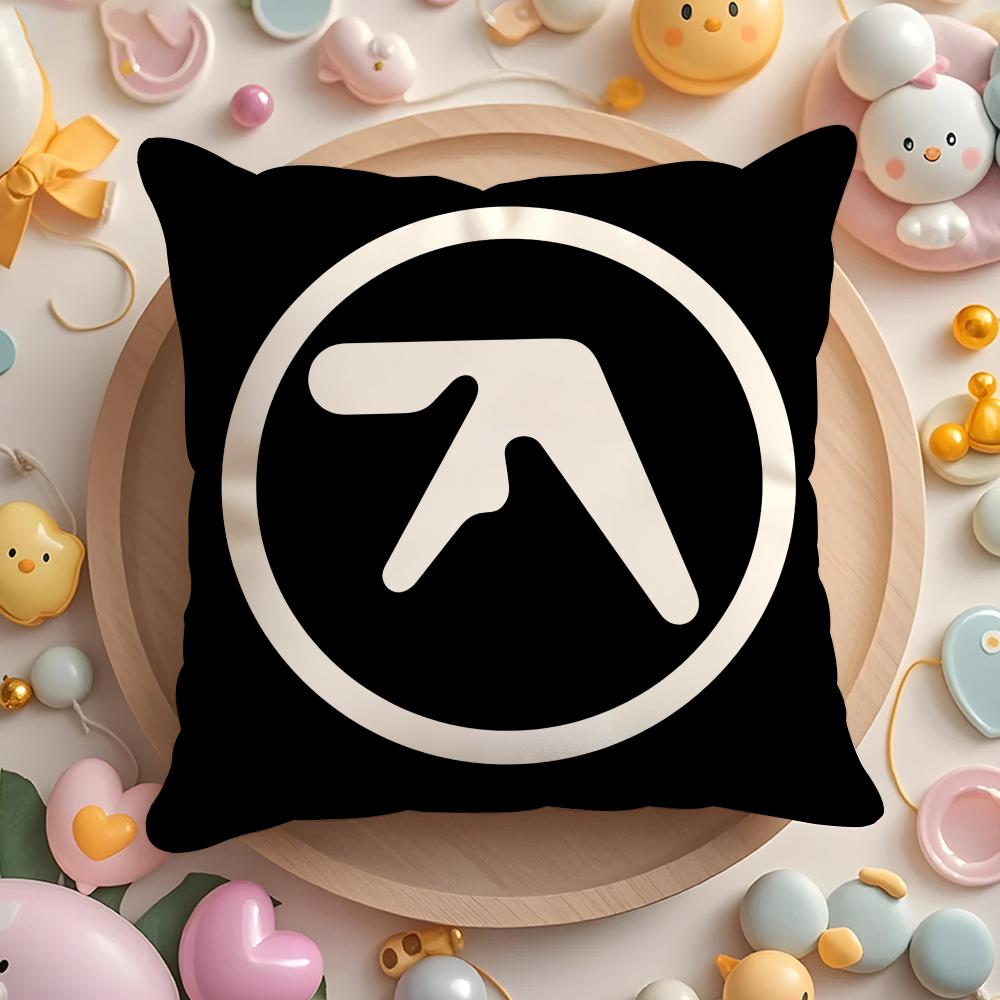 Aphex Twin Richard D James Музыкальная Наволочка Плюшевая Ткань Мягкая Двусторонняя Печать Наволочка для Подушки Дивана Стойкие Цвета Домашний Декор