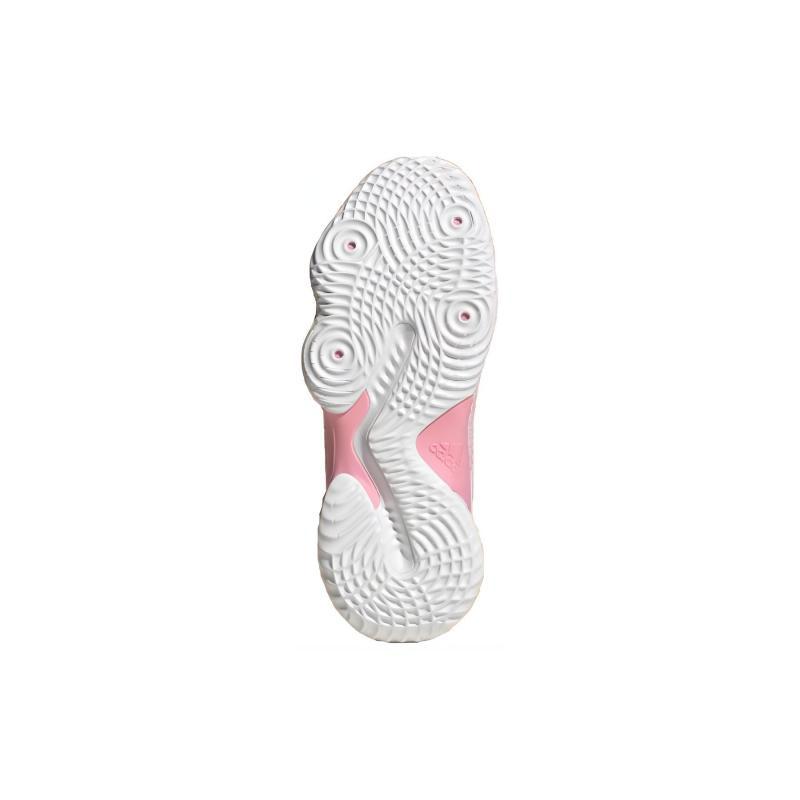 adidas Кроссовки Pro Bounce 2018 Low серые розовые IG4494