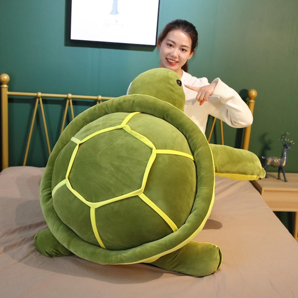 Doll Soft Pillow Animals Plush Toy Tortoise Plush Toy Animal Sea Turtle Pillow Tortoise Stuffed Toy