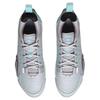 Li Ning Abrasion Resistant Cushioning Low top Basketball Shoes Men's Gray Blue ABAV001-13