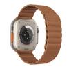Кожаный ремешок-петля для Apple Watch Ultra Band 49 мм, 44 мм, 40 мм, 38 мм, 42 мм, магнитный браслет iwatch series 3, 4, 5 se, 7, 8, 45 мм, 41 мм