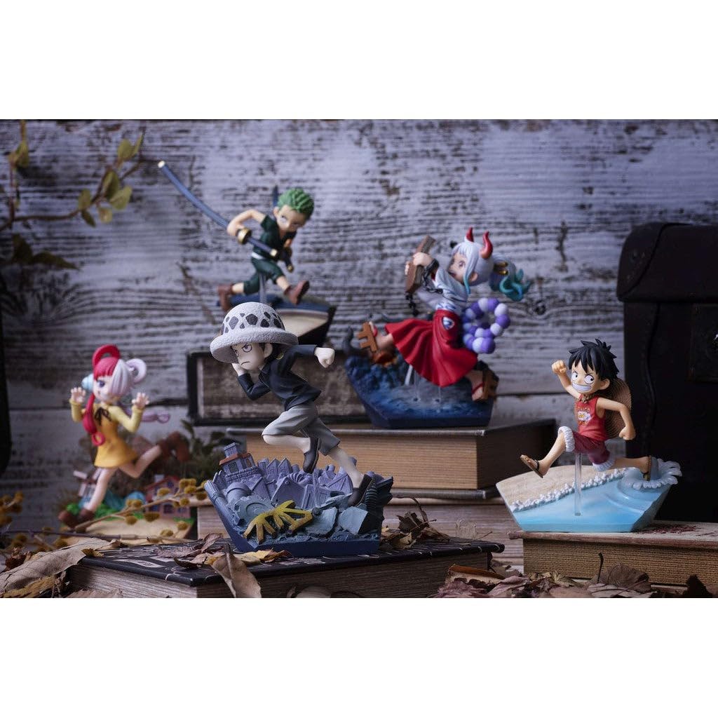 MegaHouse Г.Э.М.. Серия One Piece Трафальгар Ло RUN RUN RUN Готовая фигурка