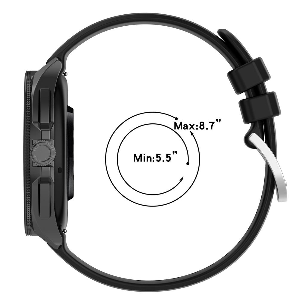 Ремешок Силиконовый 22 мм Часы Для Xiaomi Mi Watch Color 2 Запасной Браслет Для Mi Watch2 Pro Ремешок
