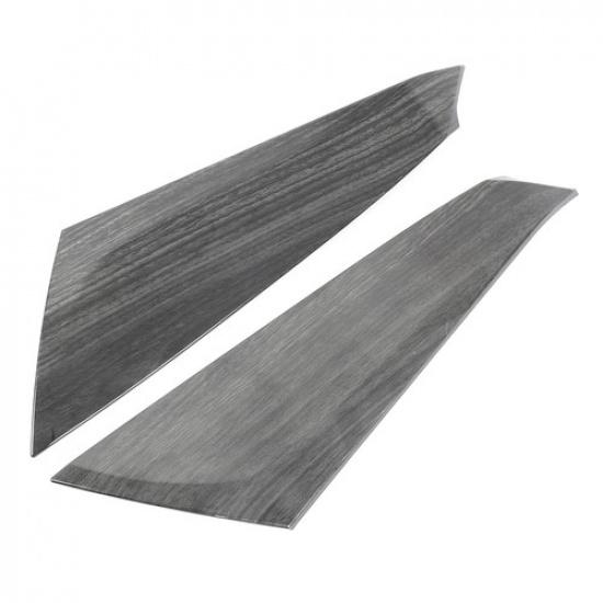 ABS Black Wood Grain Center Console Gear Shift Side Trim For BMW X3 G45 2025+