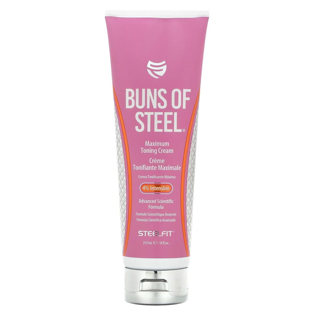 Burns of Steel Maximum Toning Cream, 237Ml(8Fl Oz)