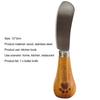 Cheese Knife Comfortable Grip Chopping 420 Stainless Steel Useful Dining Room Spatula with Wooden Handle for Daily Life