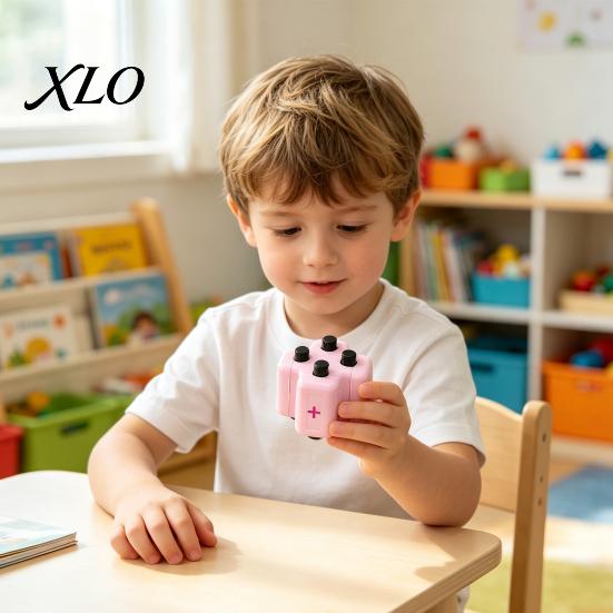 Adjustable Math Problem Roller 4-in-1 Practice Stamp, Addition Subtraction Multiplication Division Interactive for Children Facts Worksheet