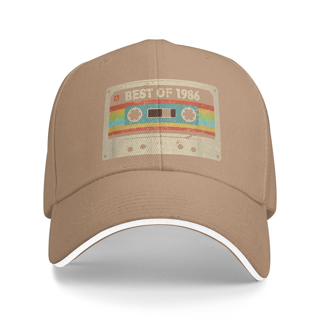 Gorra De Béisbol Casual De Verano La Mejor De 1986 Vintage Para Cumpleaños Número 40 Gorra Trucker Para Hombre Estilo Urban
