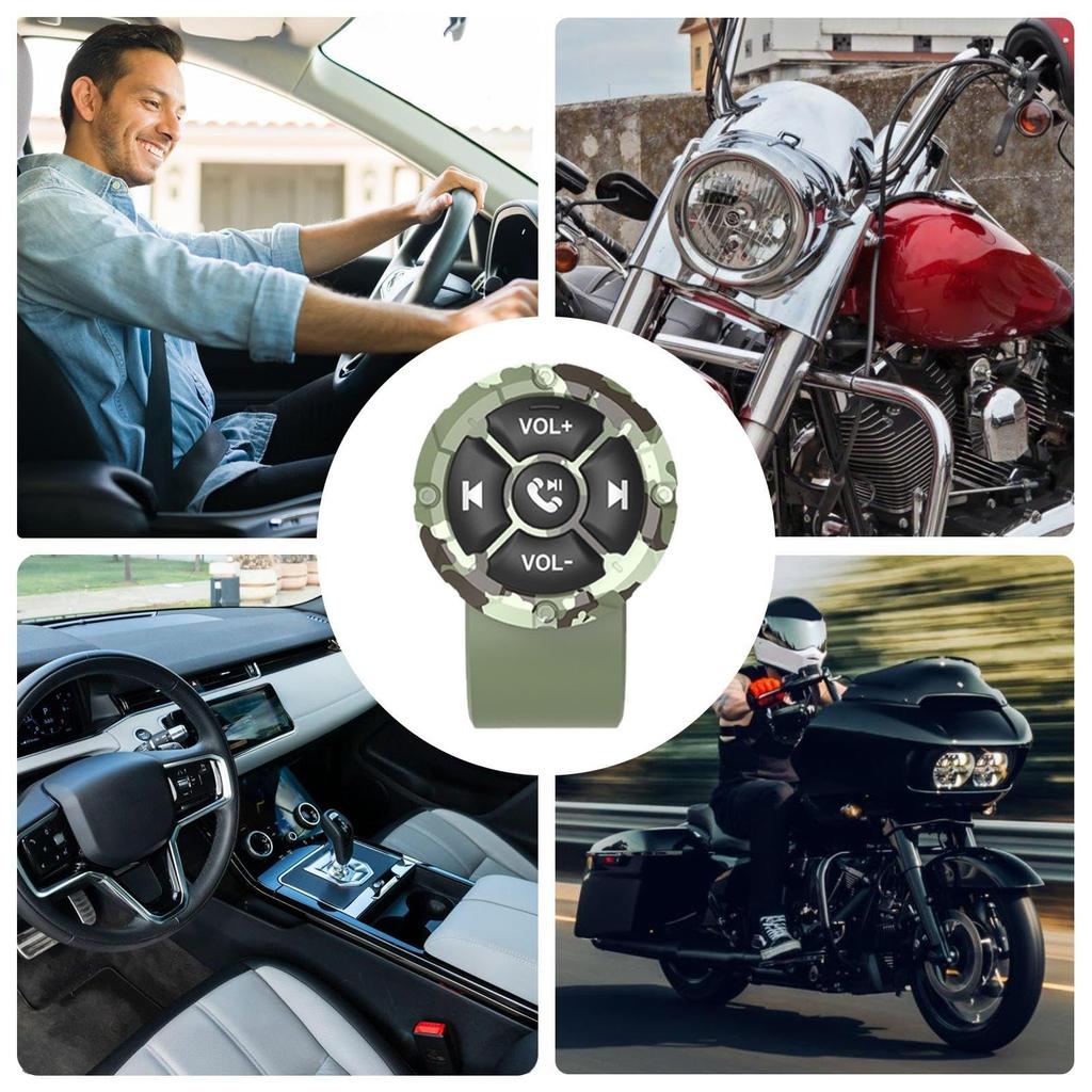 Car Steering Wheel Remote Control, Phone Steering Wheel Wireless Control - Wireless Phone Remote