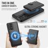 For Samsung Galaxy A33 5G Case JEEHOOD J09 RFID Blocking Card Holder Leather Back Phone Cover Magnetic Case
