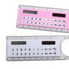 School Supplies Drawing Ruler Measuring Ruler Solar Energy Ruler Calculator Ruler Calculator Transparent Ruler With Magnifier