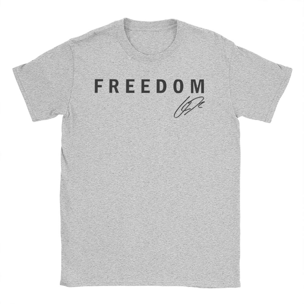 Freedom Charlie Kirk Signature Printed TShirts Men Women RIP Novelty Cotton Tees O Neck Short Sleeve Male T Shirt 3XL Clothes
