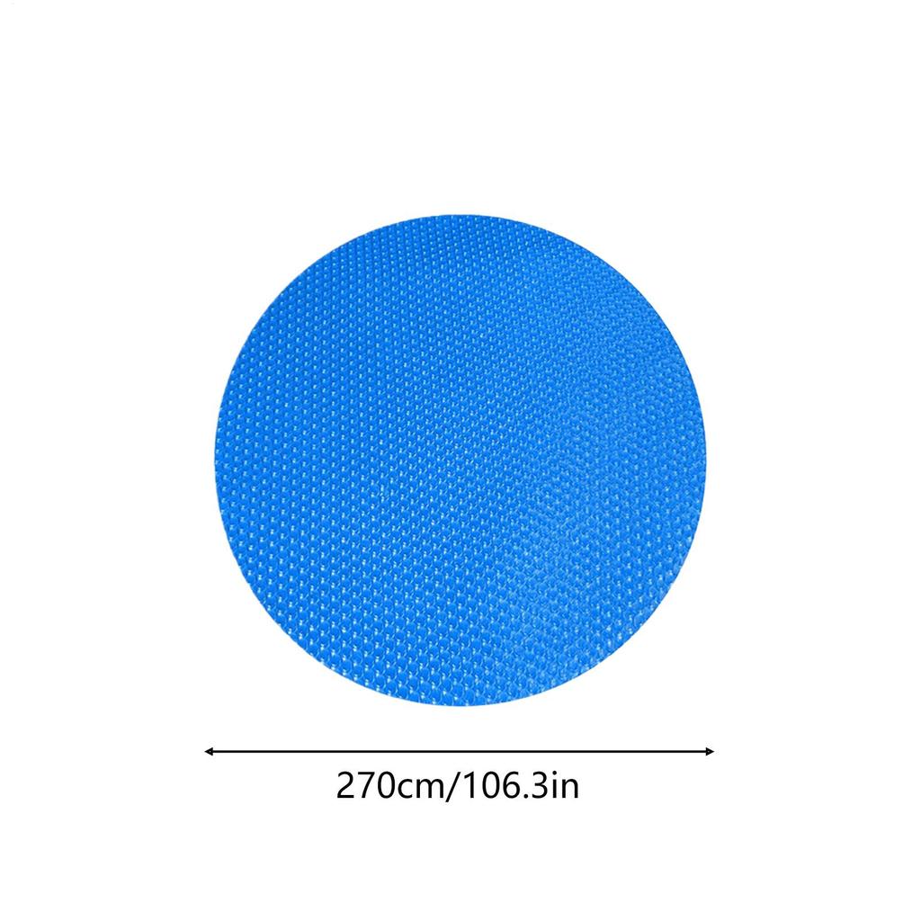 PE Above Ground Pool Solar Cover Heat Insulation Blanket Cover for Swimming Pool Protective Round Thermal Blanket