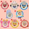 Fiber Children's Cartoon Bowl Environmental Protection Baby Cutlery
