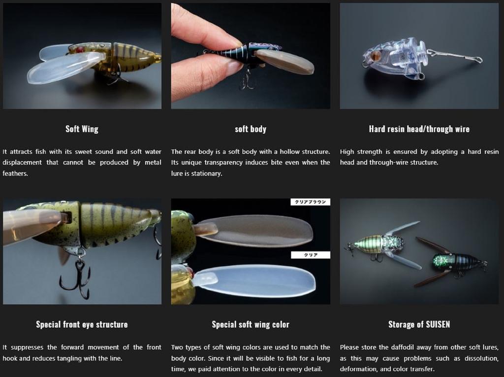 Jackall Suisen Бесшумный 43 мм 5 грамм Плавающий воблер Абуразэми (3334)