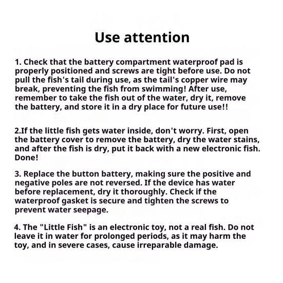 Игрушка Рыбка для Плавания со Светодиодной Подсветкой Водонепроницаемая Работающая от Батареек Симуляция