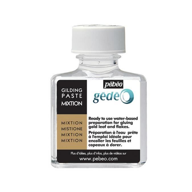 Gilding Mix - Gédéo - 75 Ml - Glue for Gilding Leaves - Transparent - Multi-supports