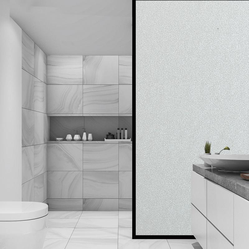 Матовая оконная пленка, декоративная стеклянная пленка, защитная от ультрафиолета, защитная пленка для окон, матовая неклеящаяся наклейка для домашнего офиса