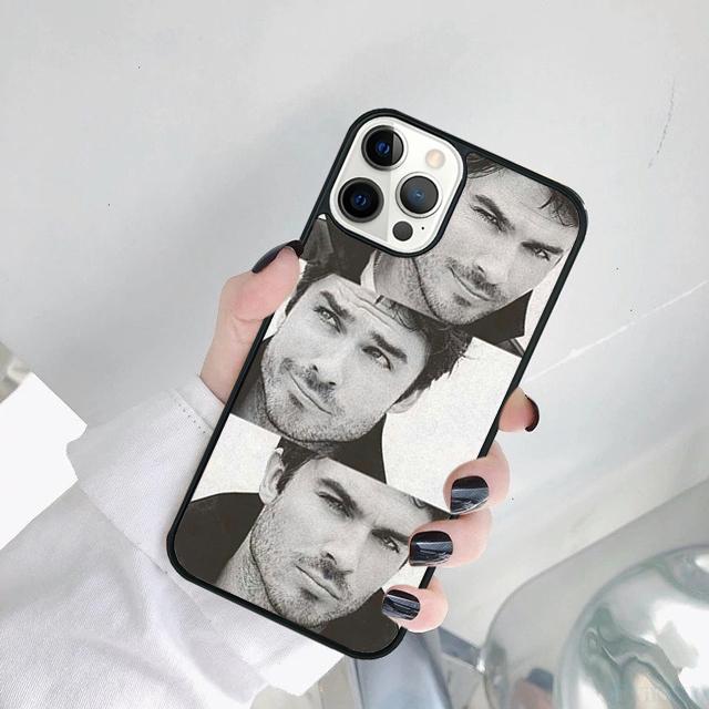 Чехол для телефона Ian Somerhalder Дневники вампира tvd Для iPhone 17 Air 11 12 13 15 16 14 Pro MAX Plus