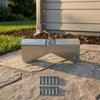 2 Pieces Gutter Downspout Extension Hinge Easy to Install Hardware for Lawn Care