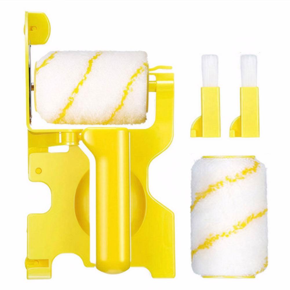 Paint Edger Roller Brush Paint Edger Roller Brush Wall Repair Tools Interior Paint Trimmer Multifunctional Paint Edger Combo Kit