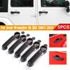 Для Jeep Wrangler JK JKU 2007-2018 Liberty Dodge Nitro Автомобиль Стиль Углеродного Волокна Внешняя Накладка Молдинг Ручки Двери Отделка Декор