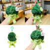 Maniao Brand Plush Cauliflower Car Keychain Backpack Pendant Toy Cute And Adorable