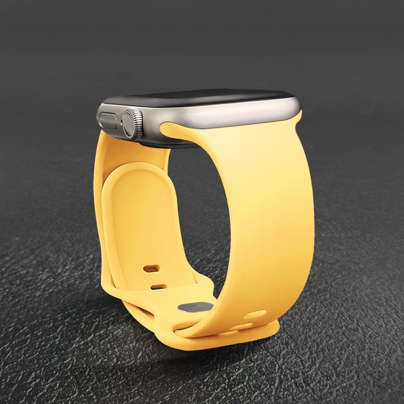 Спортивный силиконовый ремешок для Apple Watch Bands 44мм 46мм 42мм 45мм 41мм 49 40мм Ремешок Браслет iWatch series 10 11 9 8 7 ultra 3 SE