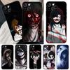 Чехол для телефона с японским аниме «Джефф убийца» для iPhone 12 11 13 14 Pro Max X XR XS Max 7 8 Plus SE 2020 12 Mini 13 Mini Cover