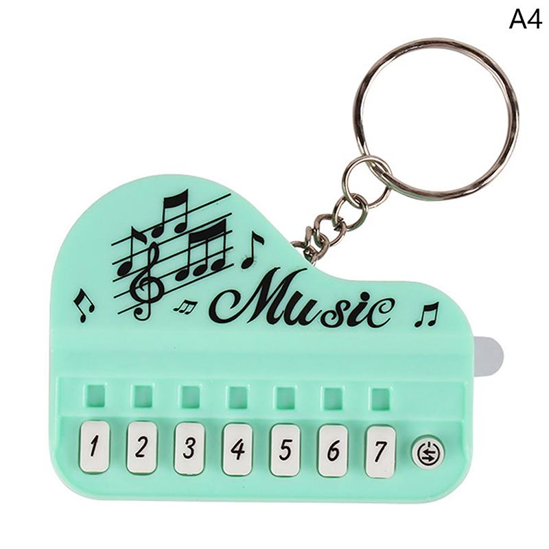 Портативный музыкальный инструмент игрушечный брелок пианино мини электронная клавиатура брелок