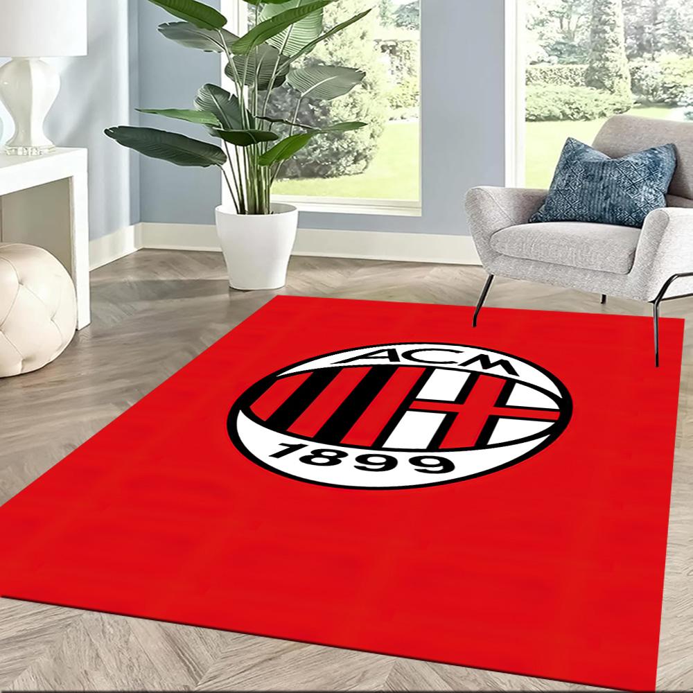 Ac Milan Floor Rug Office Rug Perfect For Outdoor Foyer Dining Room Kitchen Antislip Rug Office Home Decor Wedding Party Gift