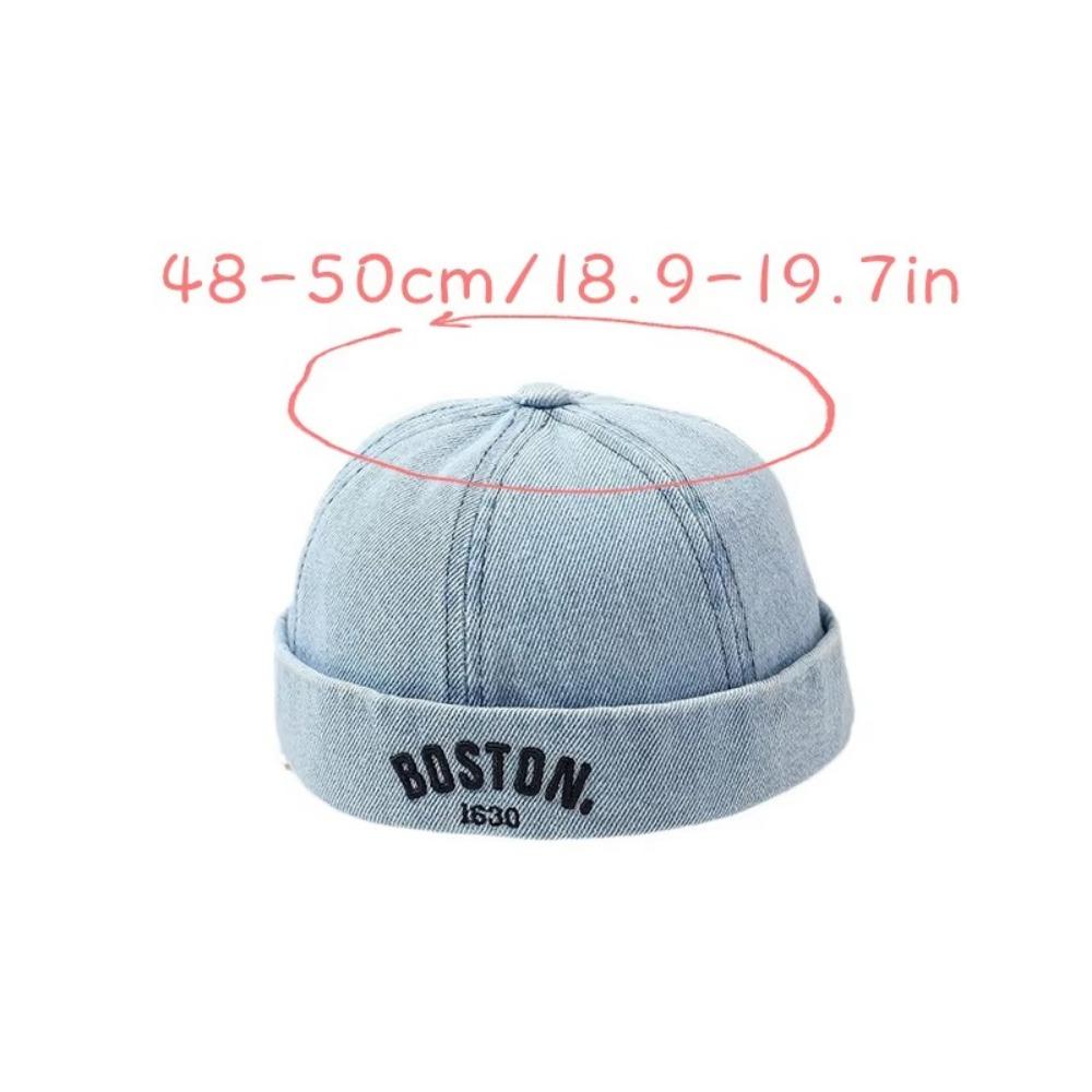 Summer Baby Brimless Hat Adjustable Kids Docker Caps Fashion Melon Cap For Infant Boy Girl