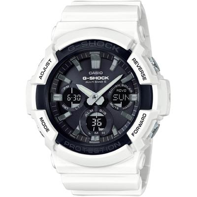 G Shock Радио-Солнечные Бело-Черные Gaw 100b 7ajf