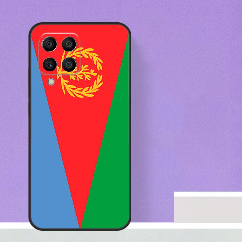 Eritrea Flag For Samsung Galaxy M15 M55 M13 M33 M53 M21 M31 M51 M30s M20 M14 M34 M54 M12 M32 M52 Case