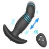 Телескопический толкающий массажер простаты секс-игрушка для анальной игры