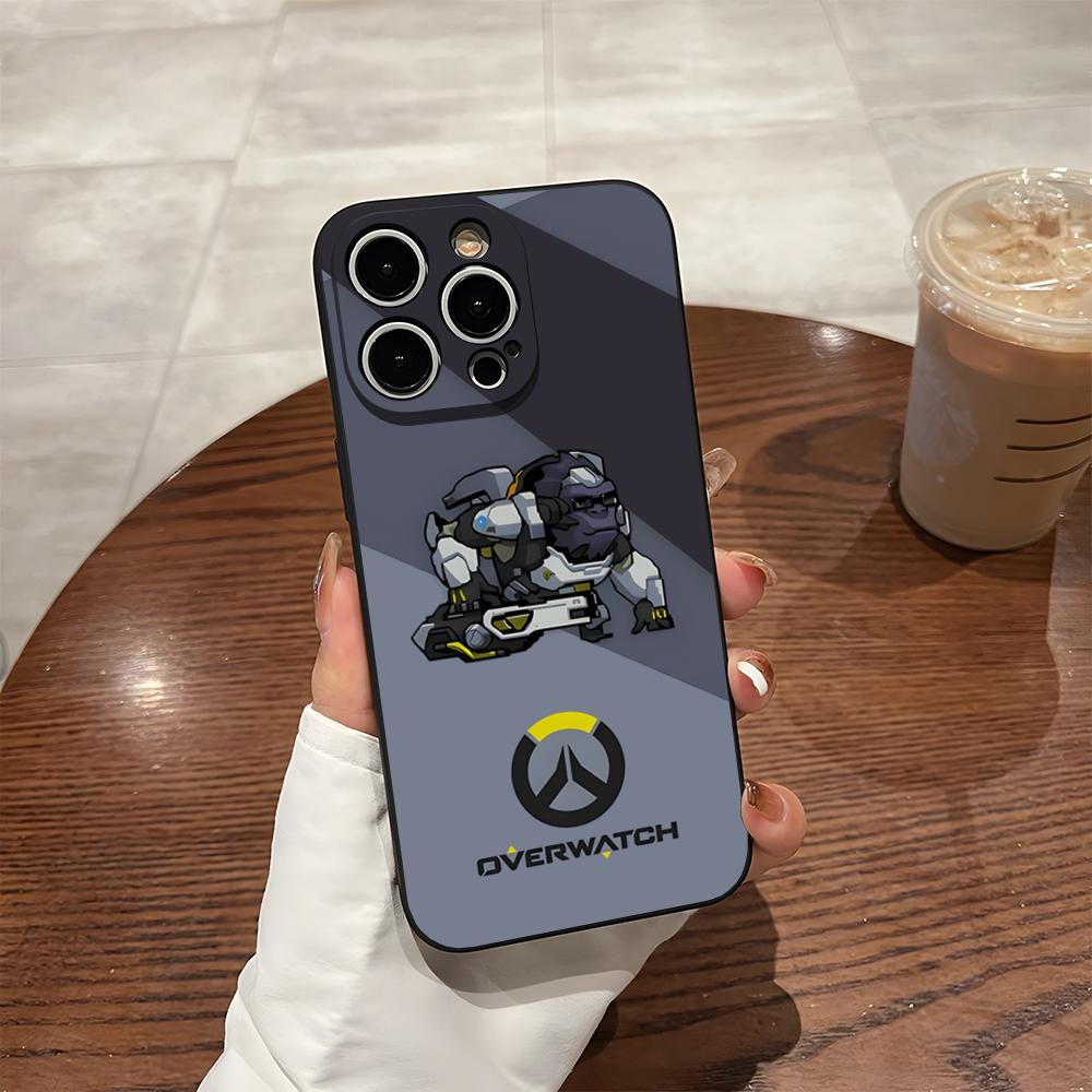 Чехол для телефона для 17 Pro Max iPhone 14 Pro Max 12 16 15 13 Pro 11 Xr X Xs 8 7 Plus Задняя крышка O-Over-watchS
